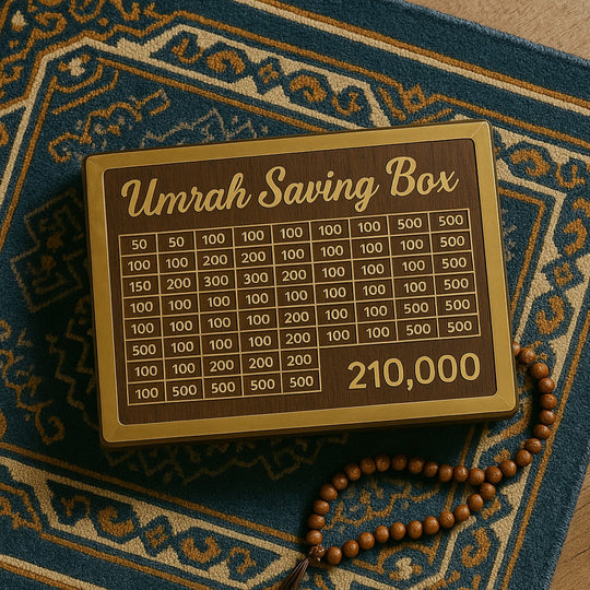 Umrah Saving Box (210000) ✨ | Flat 50% OFF 🔥