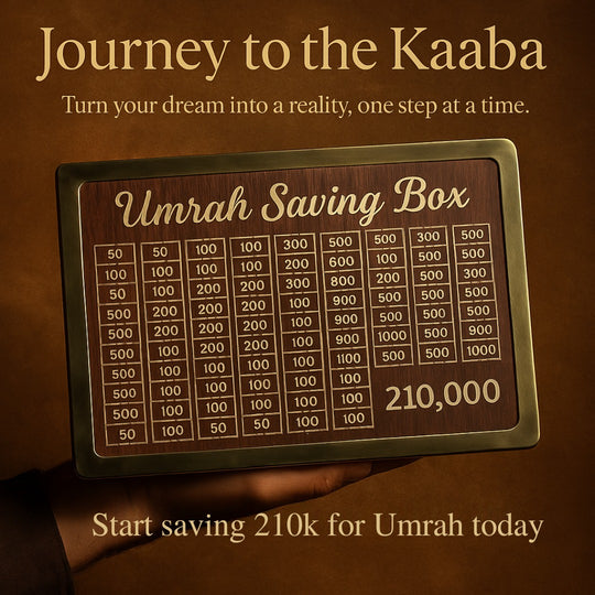 Umrah Saving Box (210000) ✨ | Flat 50% OFF 🔥