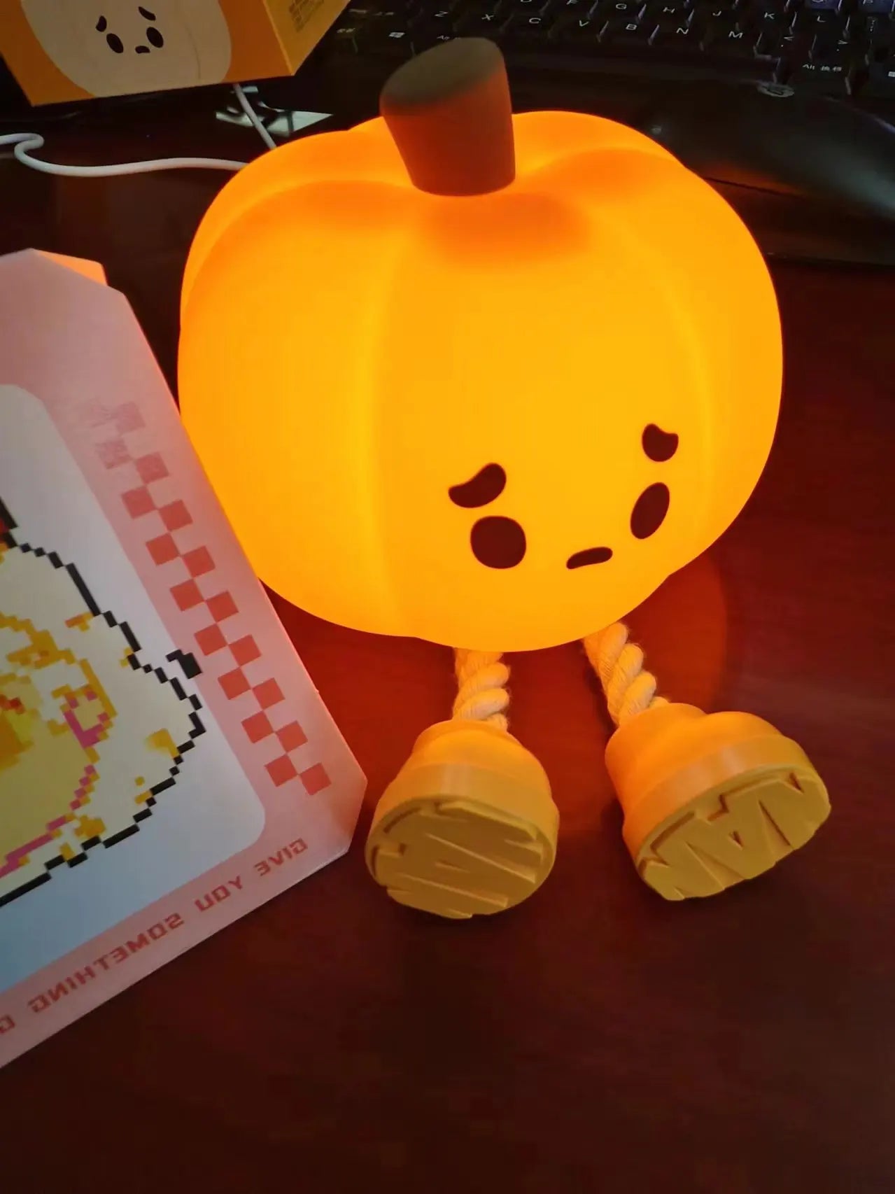 😍 Cute Pumpkin Soft Silicone Lamp ⚡️⚡️| 🔥 Flat 50% OFF 🔥