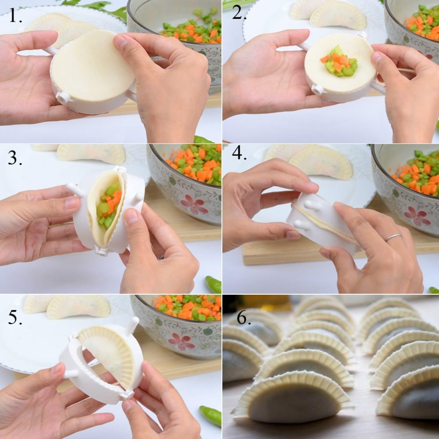 🔥 Pack of 3 Vegetable Chopper, Kabab Moulds & Samosa Maker | 😍 Flat 50% OFF 🤩