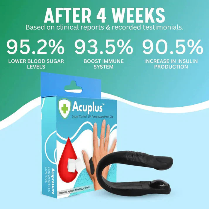 AcuPlus+ Sugar Control Acupressure Clip 🔥 Flat 30% OFF 🔥