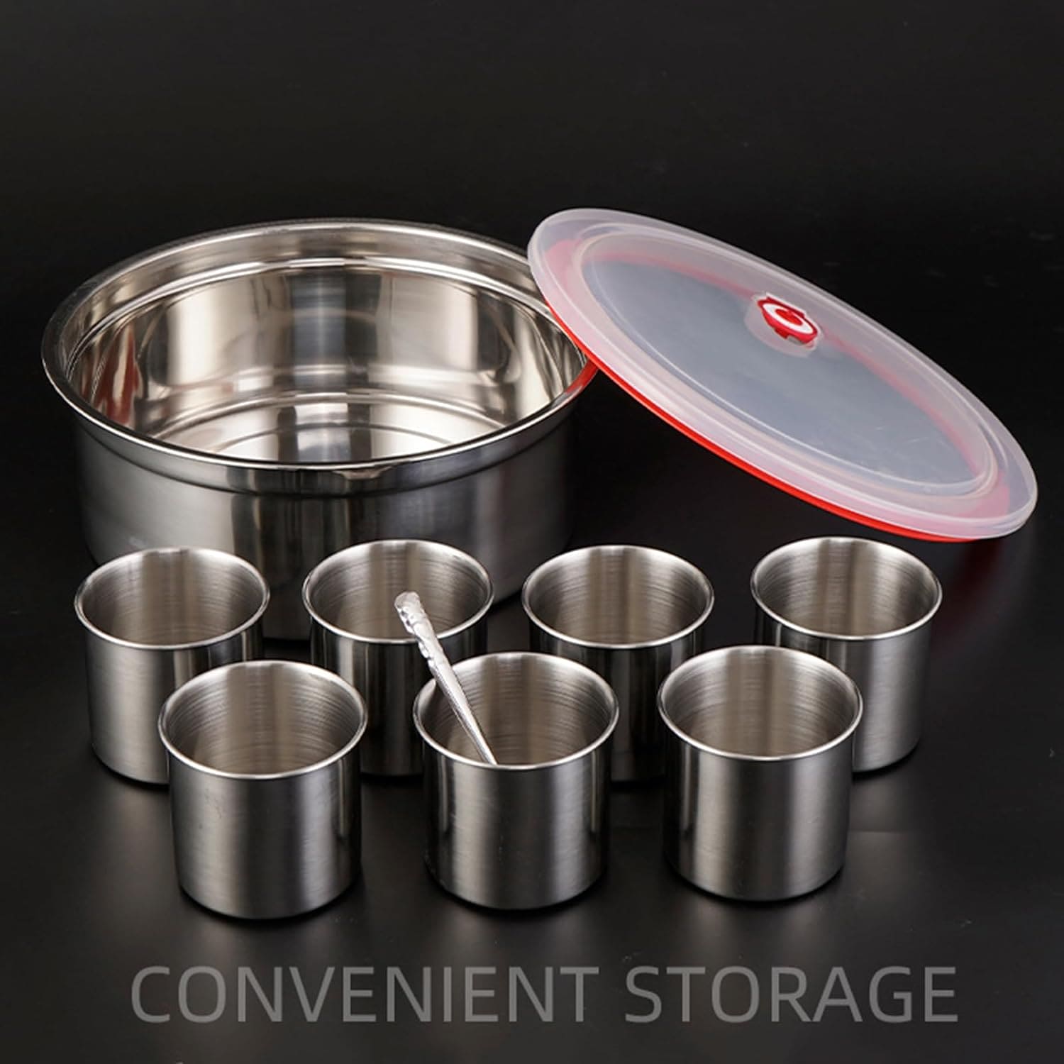 🔥 Indian 8-Grid Steel Spice Box - 2 Perfect Kitchen Storage! 🍽️"| Flat 40% OFF 🔥